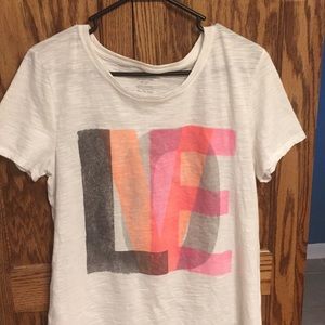 White American Eagle TShirt